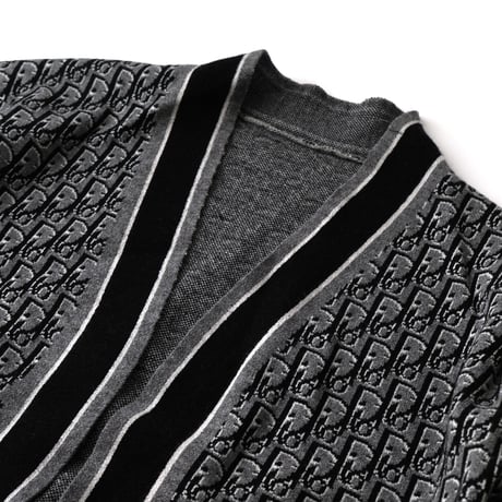 Dior / Vintage Bootleg, Cotton Knit Cardigan
