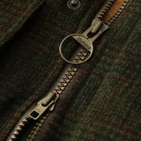 Barbour / Vintage, Loden Check Jacket (Alpaca Wool Tweed Coat)