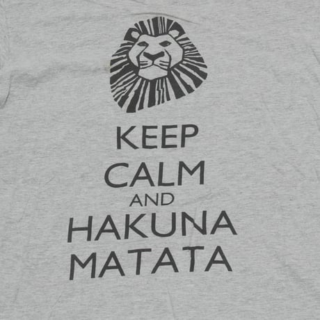 Lion King / Keep Calm and Hakuna Matata S/S Tee