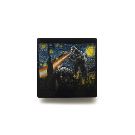 Godzilla / Starry Night S/S Tee