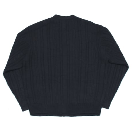 Town Craft / 80-90's Vintage, Cable Stitch Fisherman Knit Cardigan