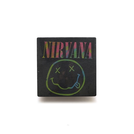 Nirvana / Tie-Dye Smiley Face Heather S/S Tee