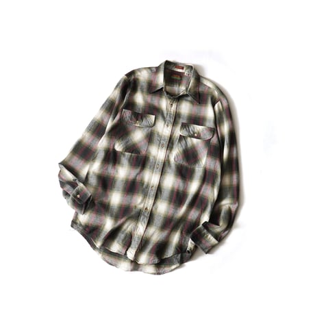 Cleve Shirt Makers / Vintage, Plaid Flannel L/S Shirt