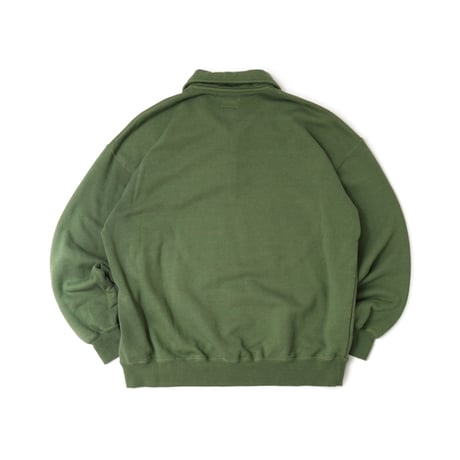 THE UNION / Half Zip Color Sweat