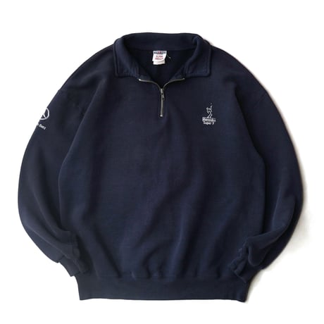 Mercedes Benz / Vintage, 1/4 Zip Collar Sweatshirt