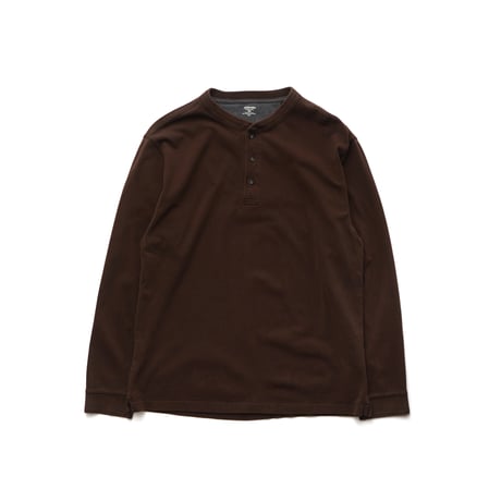 St. John's Bay / Sueded Jersey Henley Top