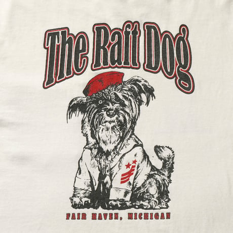 The Raft A Quaint Bar & Grill / Vintage, Dog Pocket S/S Tee