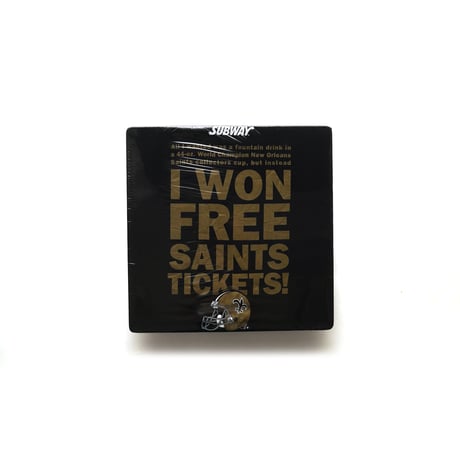 Subway × New Orleans Saints / I Won Free Saints Tickets S/S Tee