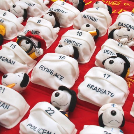 McDonald's / 00's Vintage, Snoopy Plush Doll Calendar