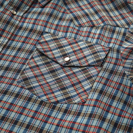 Big Mac / Vintage, Plaid Western L/S Shirt