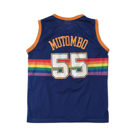 Denver Nuggets / Basketball Jersey "#55 Mutombo" (manufactured by adidas)