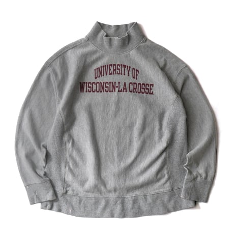 champion / Mockneck Reverse Weave Sweatshirt "University Of Wisconsin - Lacrosse"