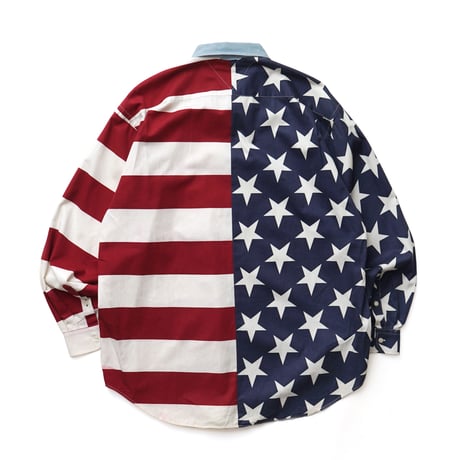 Tommy Hilfiger / Vintage, B.D. Star and Stripe L/S Shirt