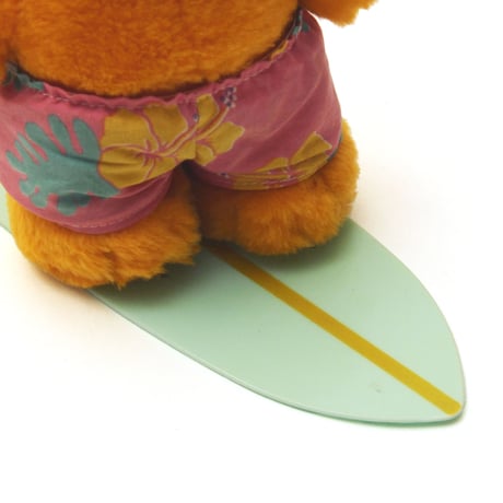 Garfield / 80 - 90's Vintage, Plush Toy "Surfing"