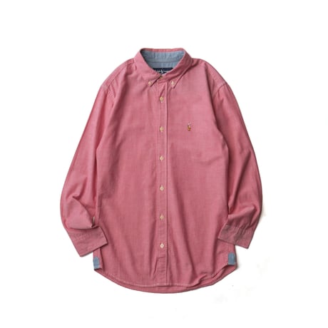 Ralph Lauren / Vintage, Cotton Oxford B.D L/S Shirt "Classic Fit"