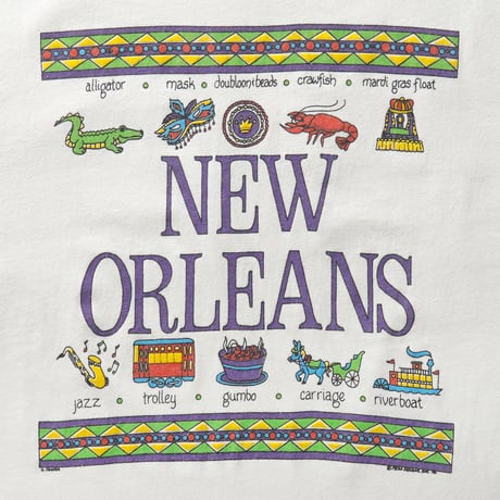 New Orleans, LA / Vintage, Souvenir S/S Tee