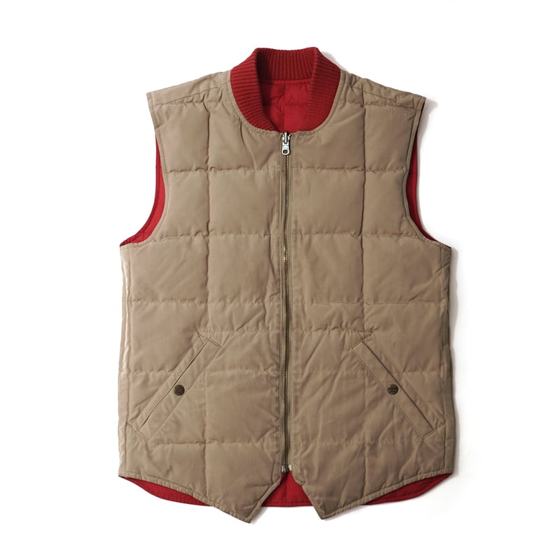 Eddie Bauer / Vintage, Reversible Down Vest Fil