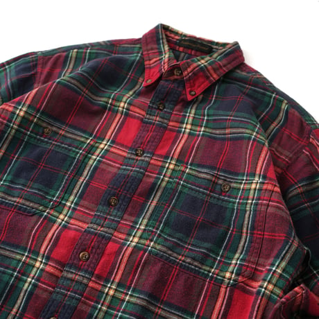 Eddie Bauer / Vintage, Flannel Plaid L/S Shirt "Bainbridge Flannel"