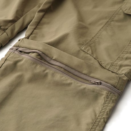 Vintage, 2Way Convertible Nylon Ripstop Pant