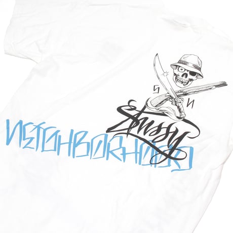 STUSSY×NEIGHBORHOOD / Vintage, S/S Tee "Boneyards Collection"