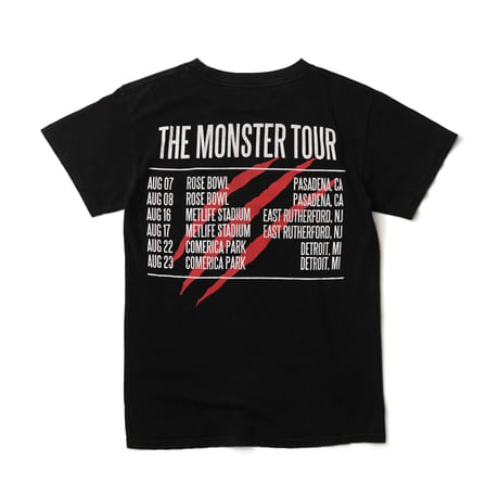 Eminem × Rihanna / 2014 The Monster Tour S/S Tee