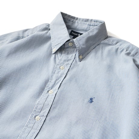 Ralph Lauren / Vintage, Pin Striped Oxford B.D. L/S Shirt "Blake"