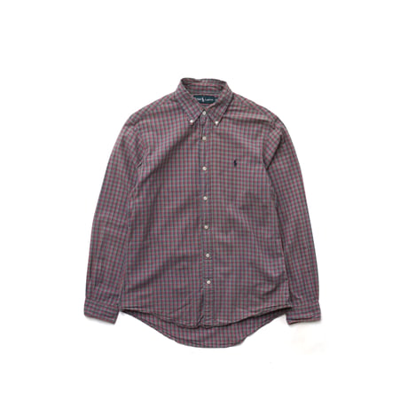 Ralph Lauren / Tartan Plaid B.D L/S Shirt