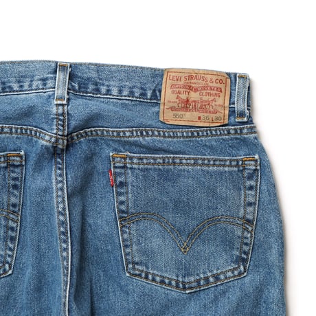 Levi's / Vintage, lot. 550 W : 36 "Relaxed Fit"