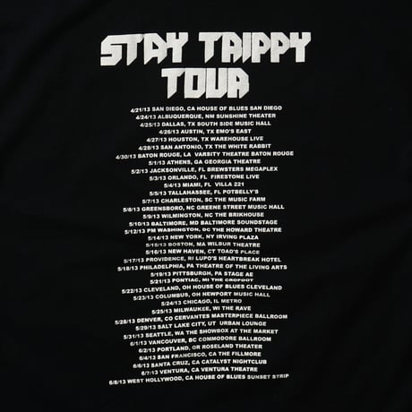Juicy J / Stay Trippy Tour 2013 S/S Tee