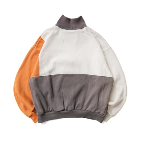 NIKE / Vintage, Blocked Half Zip Up Pullover Sweatshirt
