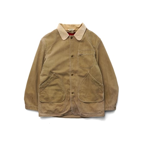 L.L. Bean / Vintage, Herringbone Field Coat, Wool/Nylon Liner