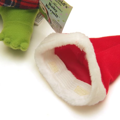 Kermit the Frog / ©1987 McDonald Santa Baby Kermit Plush Toy
