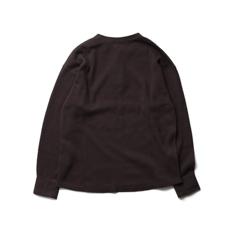 THE UNION / Henley Thermal L/S Tee