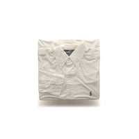 Ralph Lauren / Vintage, Cotton Twill B.D L/S Shirt "Blaire"