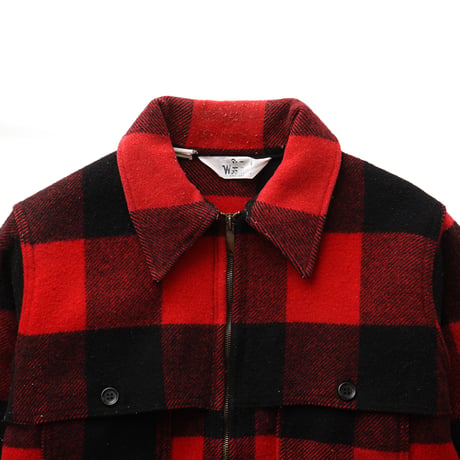 Woolrich / Vintage, Double Mackinaw Cruiser Jacket "Buffalo Plaid, Wool Melton"