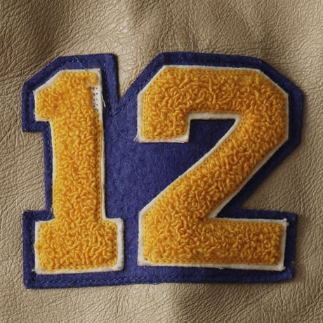 Coleman Knitting Mills / Vintage, Wool Leather Varsity Jacket "La Quinta High School"