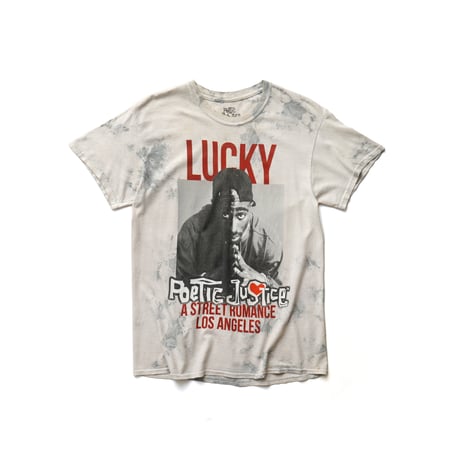 Poetic Justice / Lucky & Logo Tie-Dye S/S Tee "Street Romance Los Angeles"