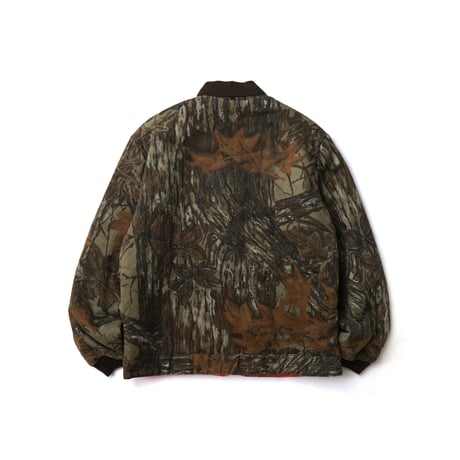 Blue Bill by Red Head / Vintage, Real Tree Camo Reversible Quilted Bomber Jacket