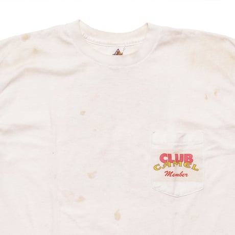 CAMEL / Vintage, Club Member Pocket S/S Tee