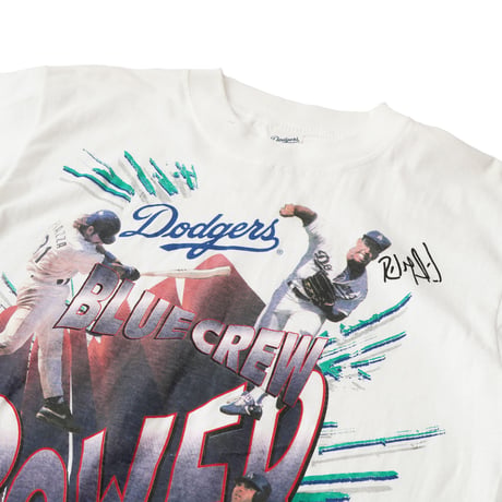 Los Angeles Dodgers / Vintage, S/S Tee "Blue Crew Power"