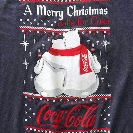 Coca-Cola / Polar bear S/S Tee "A Merry Christmas calls for Coke"