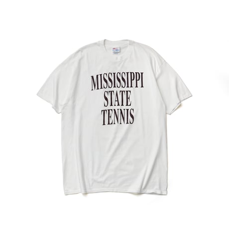 Mississippi State University / Vintage, Bulldogs S/S Tee "Tennis" (MSU)