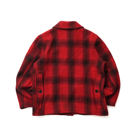 Field Tested by Sears / Vintage, Plaid Wool Melton Blanket Liner Hunting Jacket