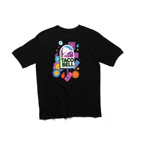 Taco Bell / Logo Henley-Neck S/S Tee