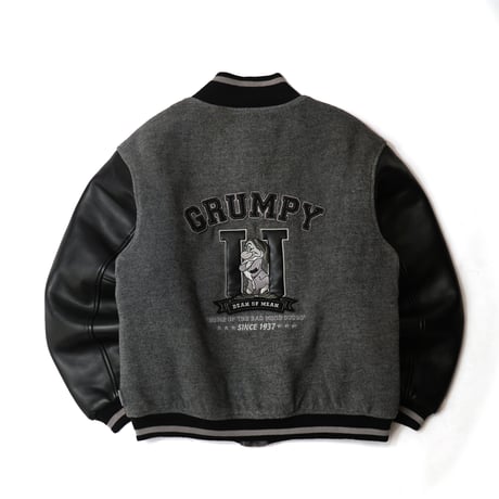 Disney / Vintage, "GRUMPY" Varsity Jacket