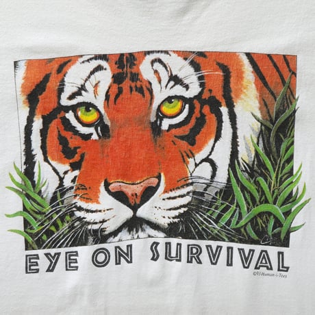 Human-i-Tees / Vintage, Eye On Survival S/S Tee