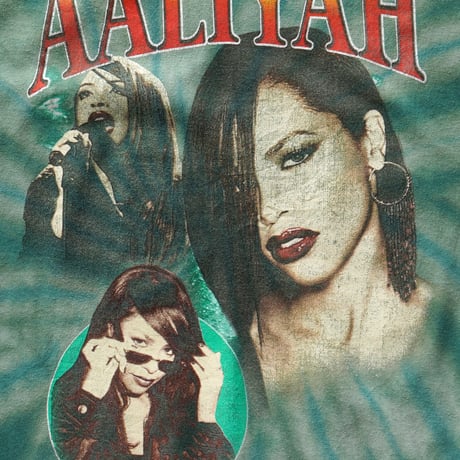 Aaliyah / Photo Tie-Dye S/S Tee