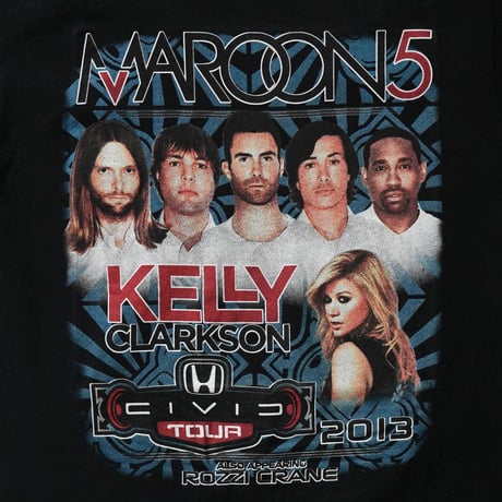 Maroon 5 / Honda Civic Tour 2013 S/S Tee