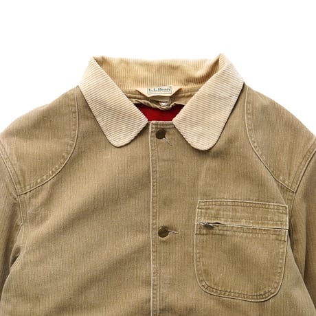 L.L. Bean / Vintage, Herringbone Field Coat, Wool/Nylon Liner