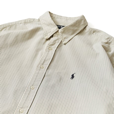 Ralph Lauren / Vintage, Plaid B.D. L/S Shirt "Blake"